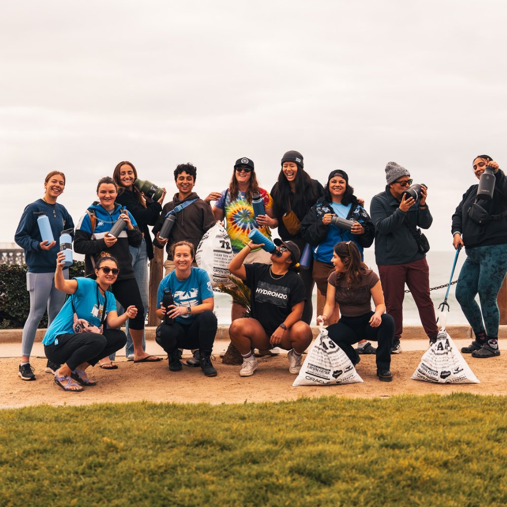 Beach Clean Up | Crystal Pier, Pacific Beach - HydroH2o