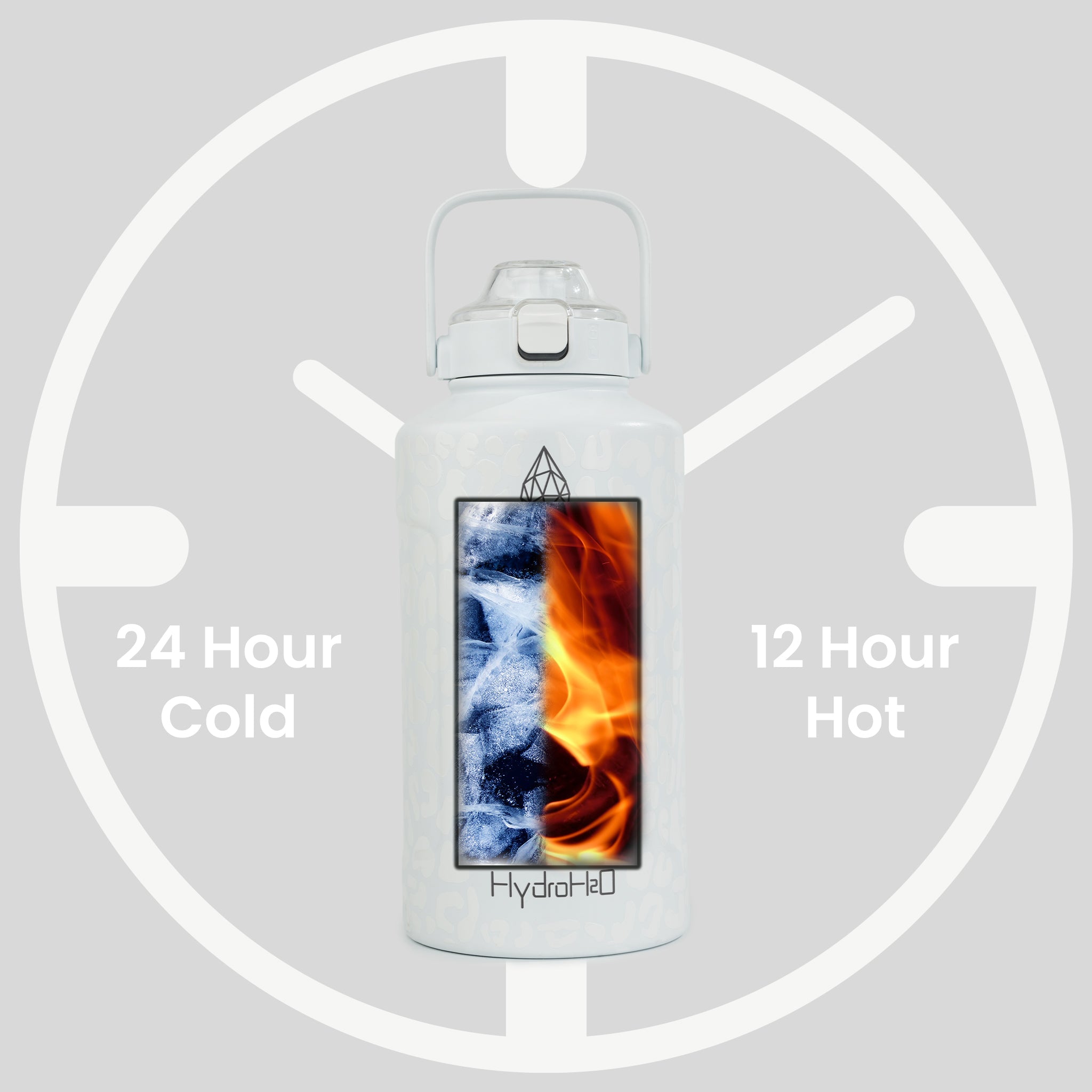 CrossFit ChillBrew 64oz Stainless Steel Insulated Water Jug - HydroH2o