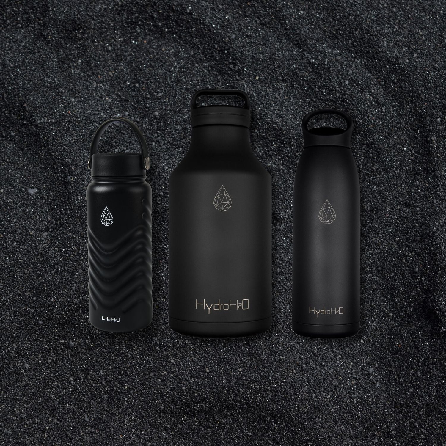 https://hydroh2oflask.com/cdn/shop/files/Clean_Black_Bottles_1.jpg?v=1699394085&width=1500