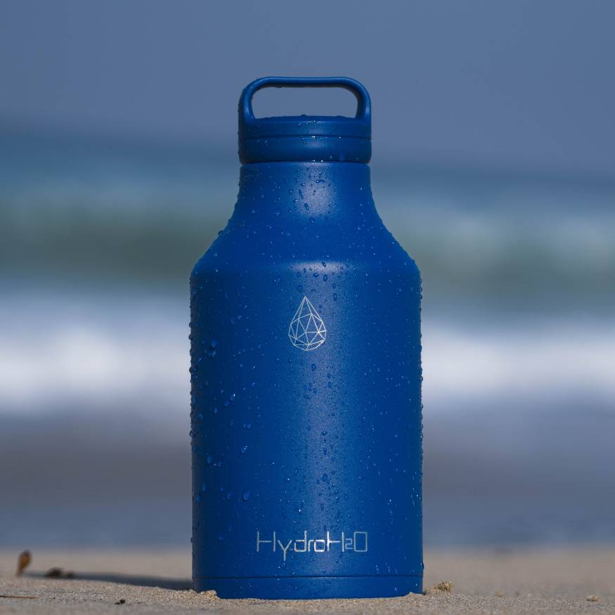 64oz Hydrojug Pro X VASA Bottle with Straw - WHT - VASA Fitness