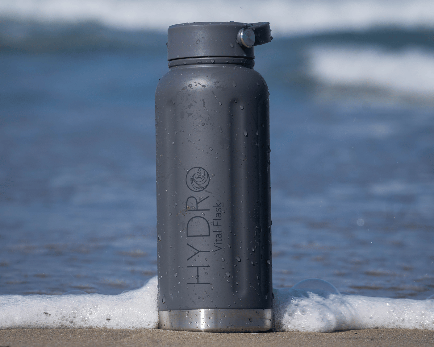 Thermos 25oz Vacuum Insulated Beverage Bottle - Slate