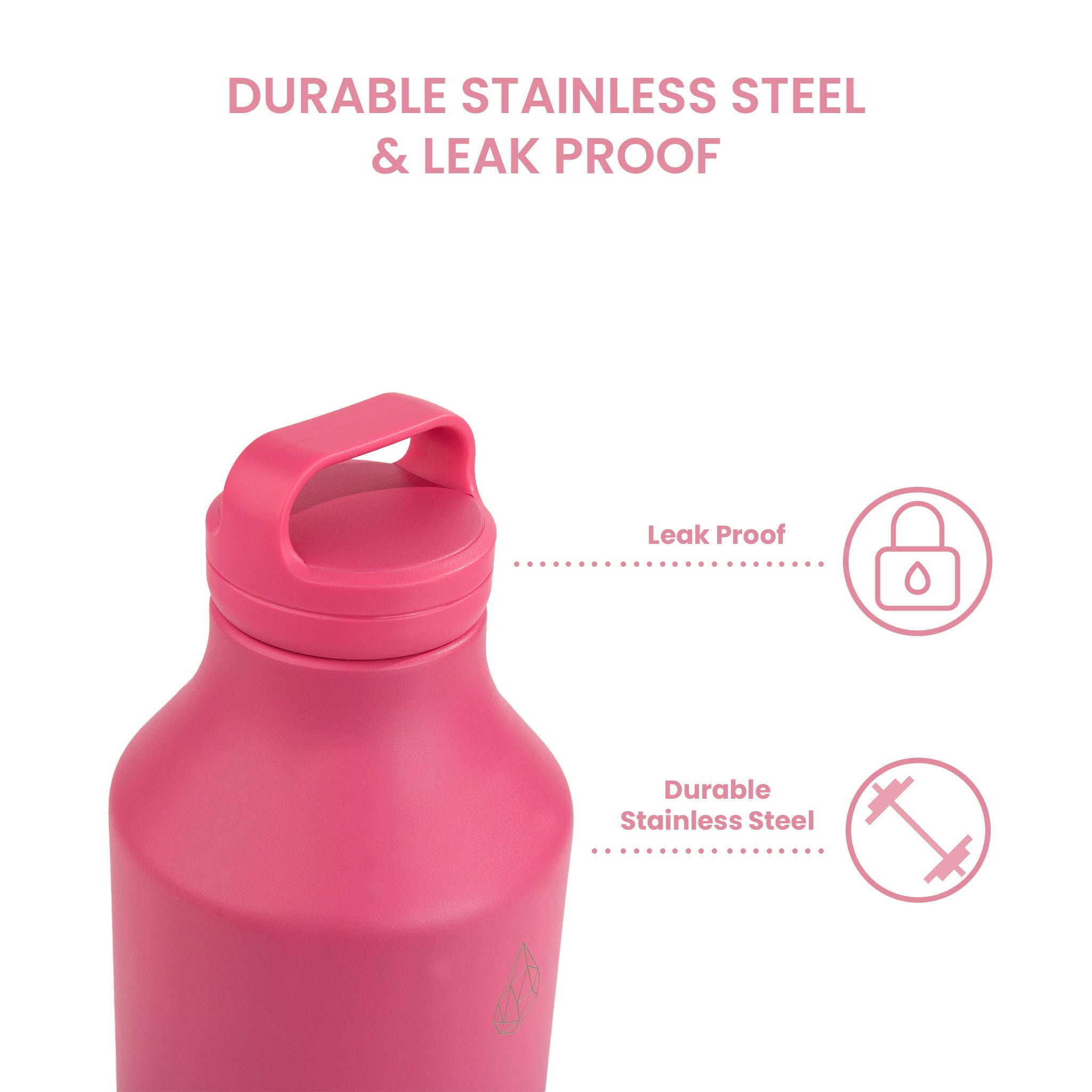Gym - Marathon - Sugar Plum - Pink - HydroH2o - 64oz - Half Gallon