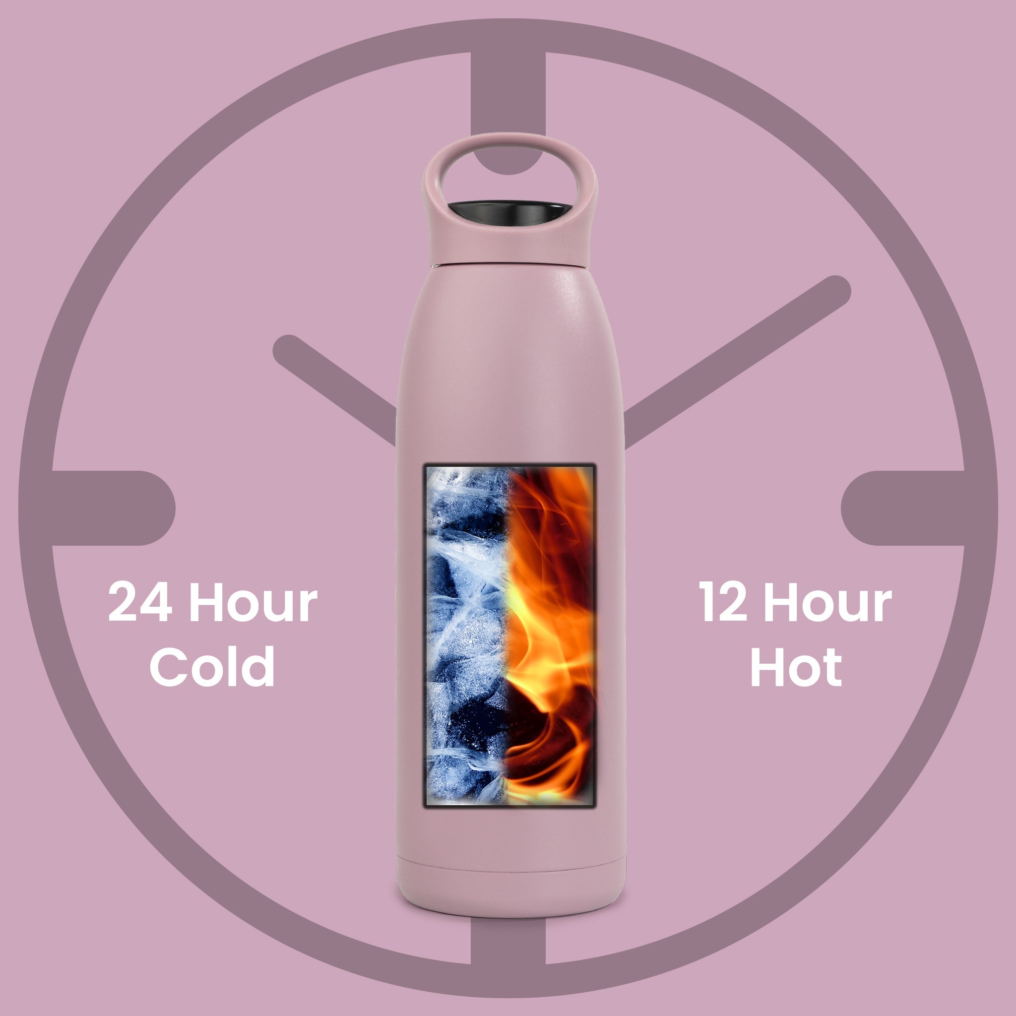 Yoga 32oz Stainless Steel Water Bottle - HydroH2o